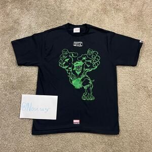 Authentic Bape x Marvel Hulk Tee L